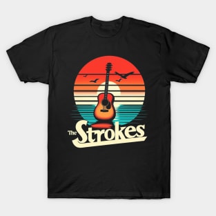 The strokes 2025 lines t shirt